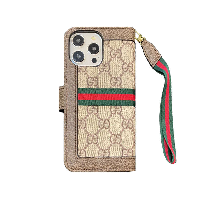 GG iPhone Case With Wallet Bag for iPhone 12