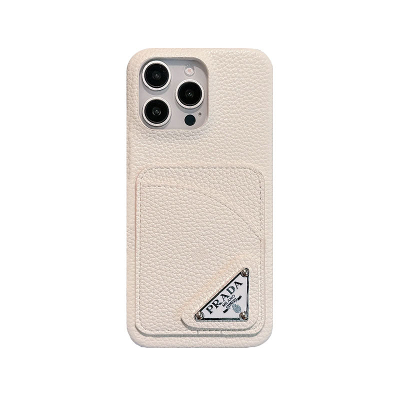 Luxury Pr Phone Case With Card Holder for iPhone 12