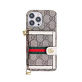 GG iPhone Case With Wallet And Crossbody Strap for iPhone 12