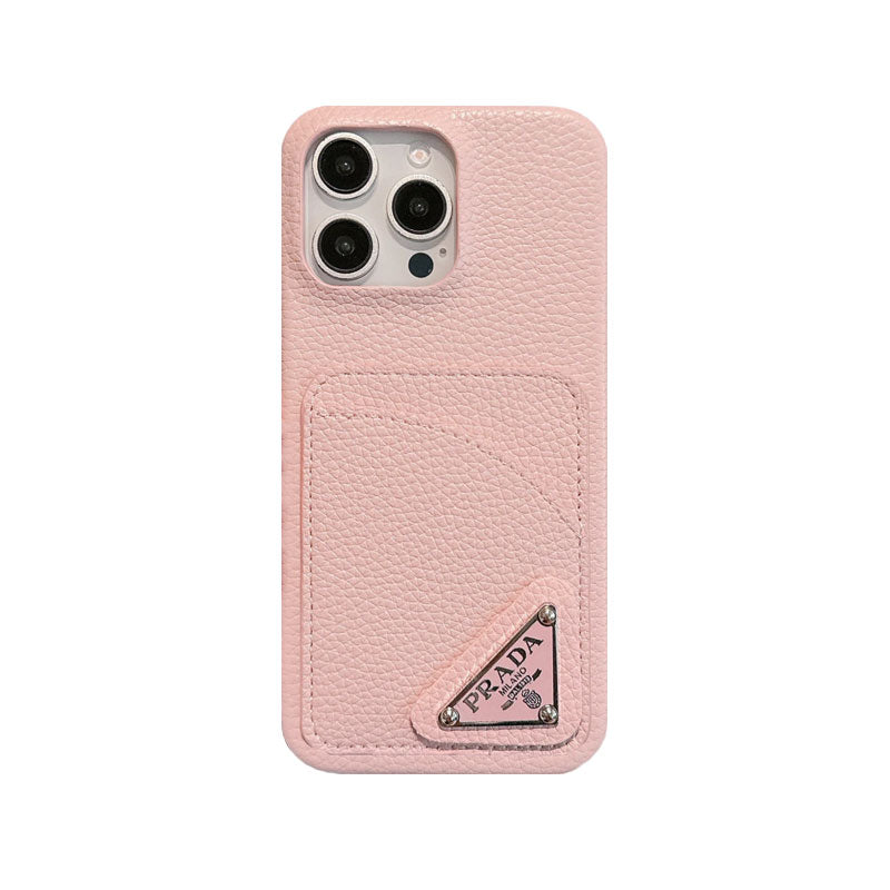 Luxury Pr Phone Case With Card Holder for iPhone 12