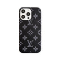 Classic Leather Monogram Phone Case For iPhone Big Printing for iPhone 12