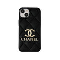 Leather CC iPhone Case Black for iPhone 12