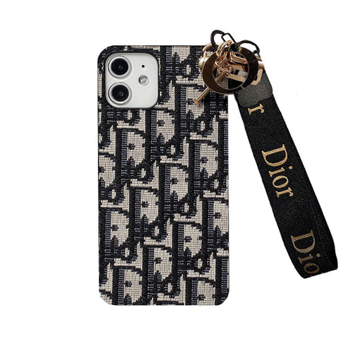 Cd iPhone Case With Strap Black for iPhone 12