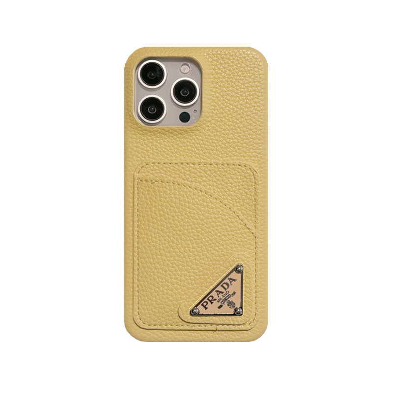 Luxury Pr Phone Case With Card Holder for iPhone 12