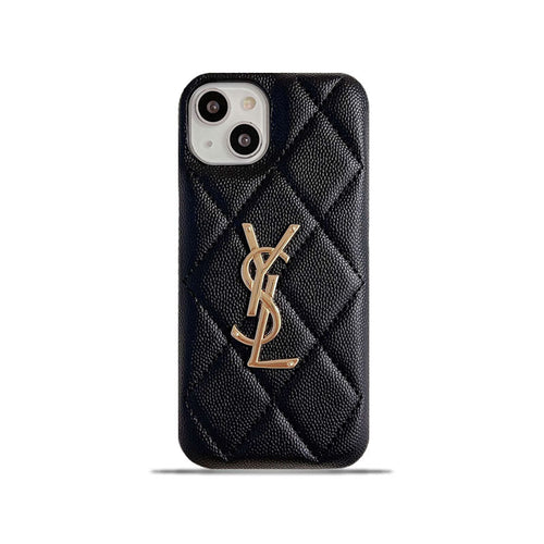 Black Leather iPhone Case for iPhone 12