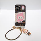 Luxury iPhone Case Labubu Style For 13-16 Pro Max Series for 13-pro-max