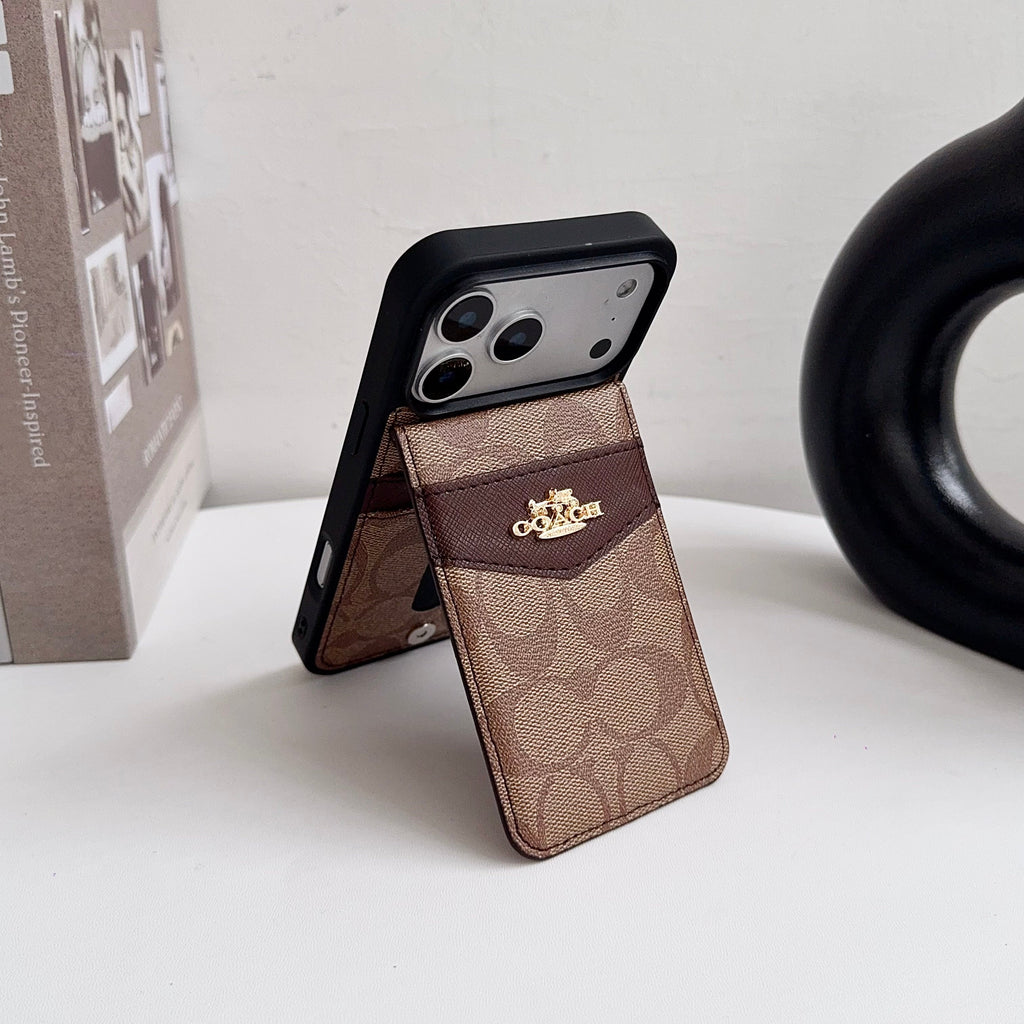 Card Holder Coach iPhone Case For 17 Series for iphone-17