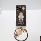 Luxury iPhone Case Labubu Style For 13-16 Pro Max Series for 13-pro