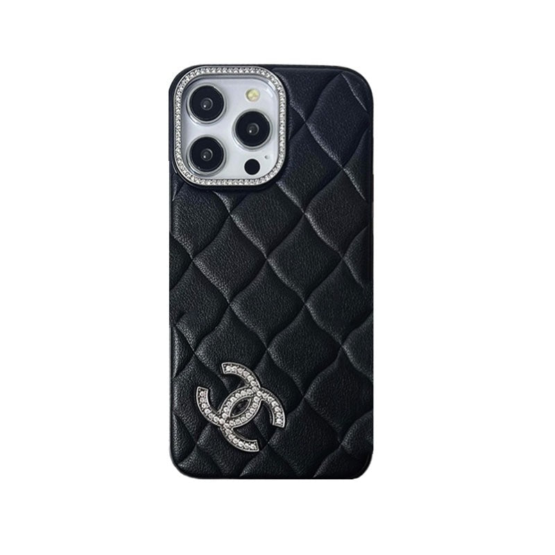 Luxury iPhone Case Black for iPhone 12