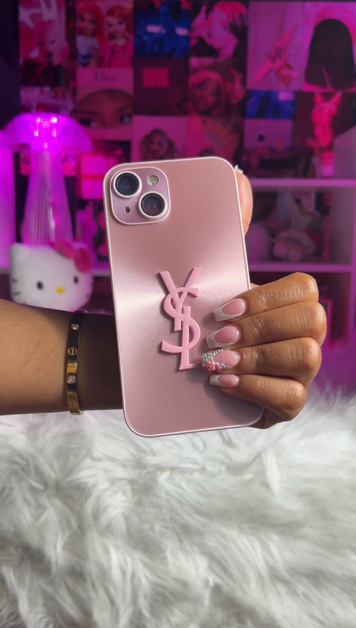 Designer Pink iPhone Case for iPhone 12