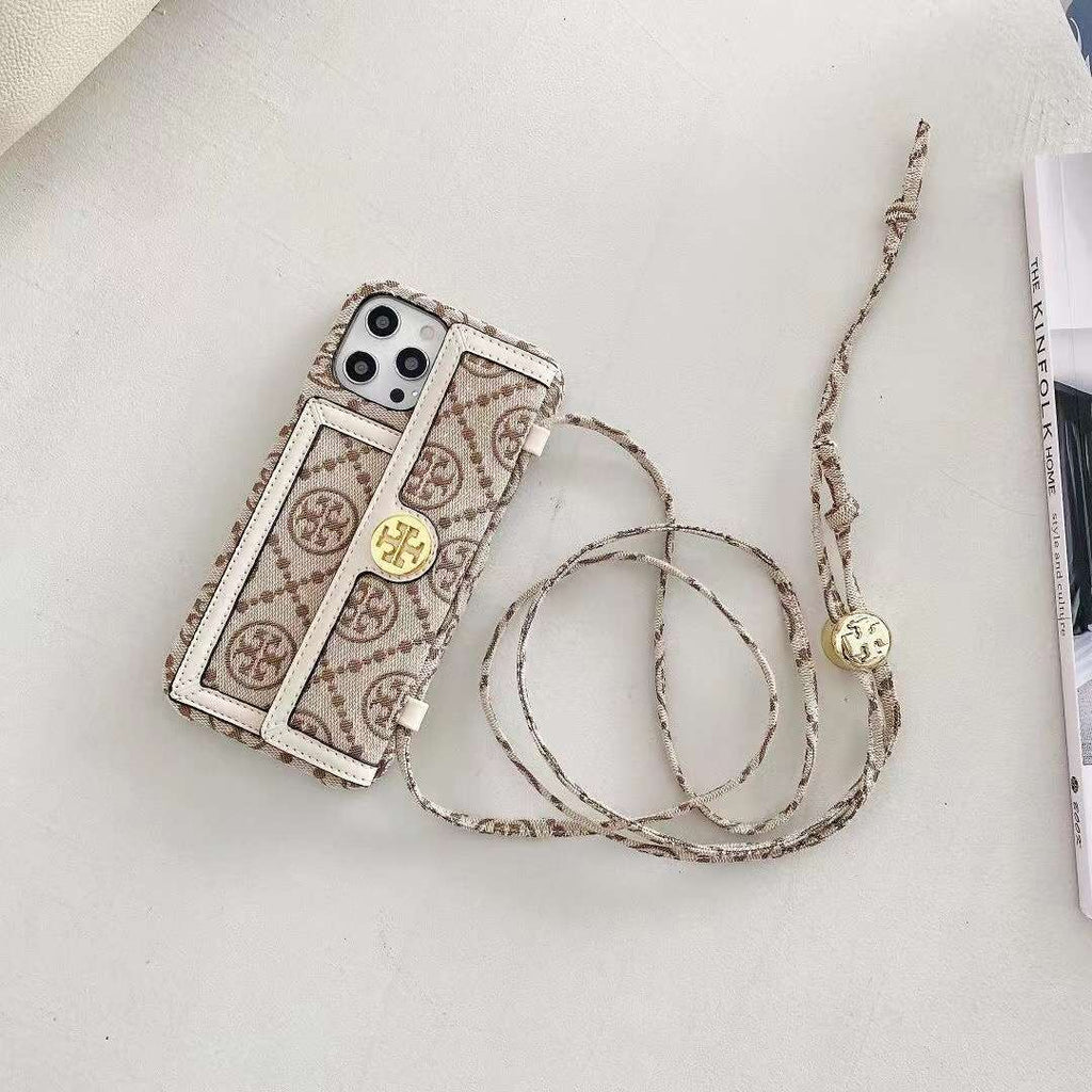 Tory Burch Cell Phone Case Leather Case For I Pro Max for 12