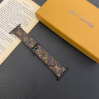 Louis V Apple Watch Bands Brown Monogram Apple Watch Band for 42mm-44mm-45mm