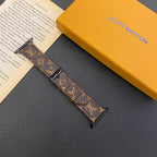 Louis V Apple Watch Bands Brown Monogram Apple Watch Band for 42mm-44mm-45mm