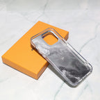 LV Black iPhone Case Golden Monogram for iphone-13