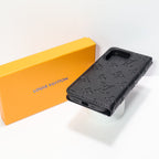 Black LV Wallet Phone Case 12-16 Pro Max Plus for 13