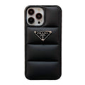 Black Down Jacket iPhone Case for iPhone 12