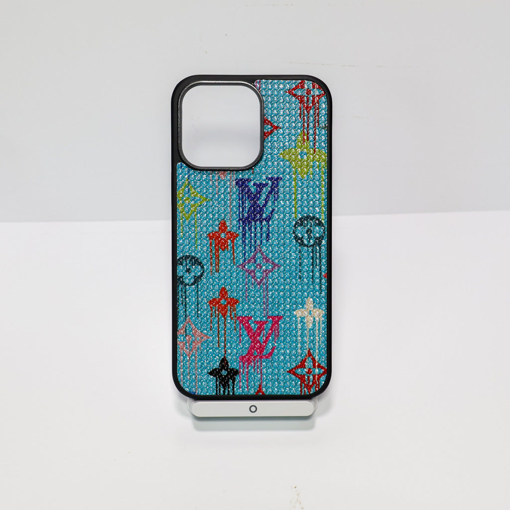 Blurry Design LV Phone Case For iPhone 12 – 16 Pro Max Plus for 12-pro-max