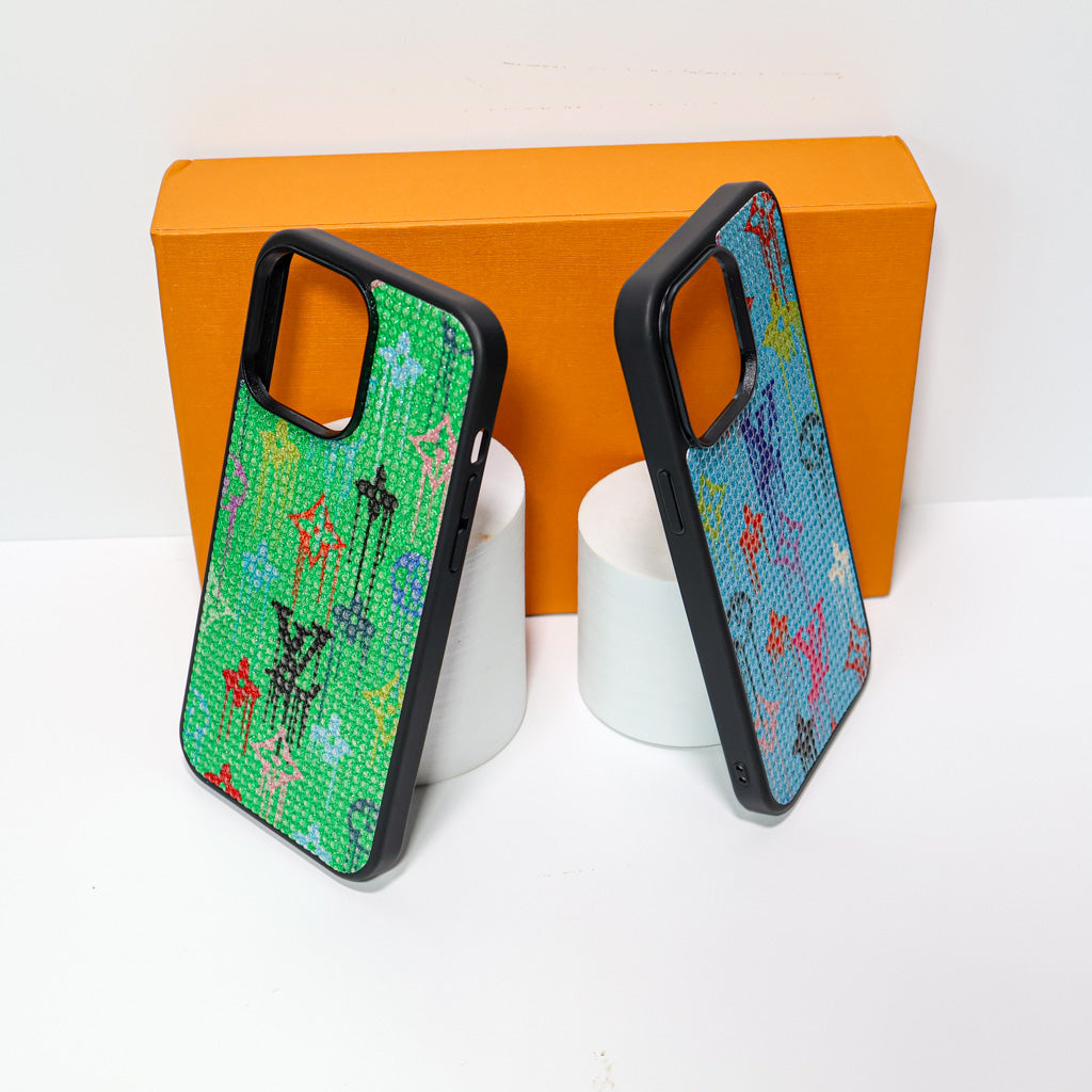 Blurry Design LV Phone Case For iPhone 12 – 16 Pro Max Plus for 12-pro