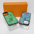 Blurry Design LV Phone Case For iPhone 12 – 16 Pro Max Plus