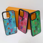 Blurry Design LV Phone Case For iPhone 12 – 16 Pro Max Plus