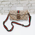 Coated Canvas GG Crossbody Wallet Case iPhone 17/ Pro / Pro Max / Air for iphone-17