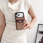 Card Holder Coach iPhone Case For 17 Series for iphone-17-air