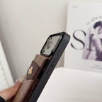 Card Holder Coach iPhone Case For 17 Series for iphone-17-pro