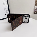 Folding Card Holder Louis V iPhone Case 12/13/14/15/16/17/Pro/Pro Max/ Plus/Air