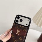 Folding Card Holder Louis V iPhone Case 12/13/14/15/16/17/Pro/Pro Max/ Plus/Air for 12-pro