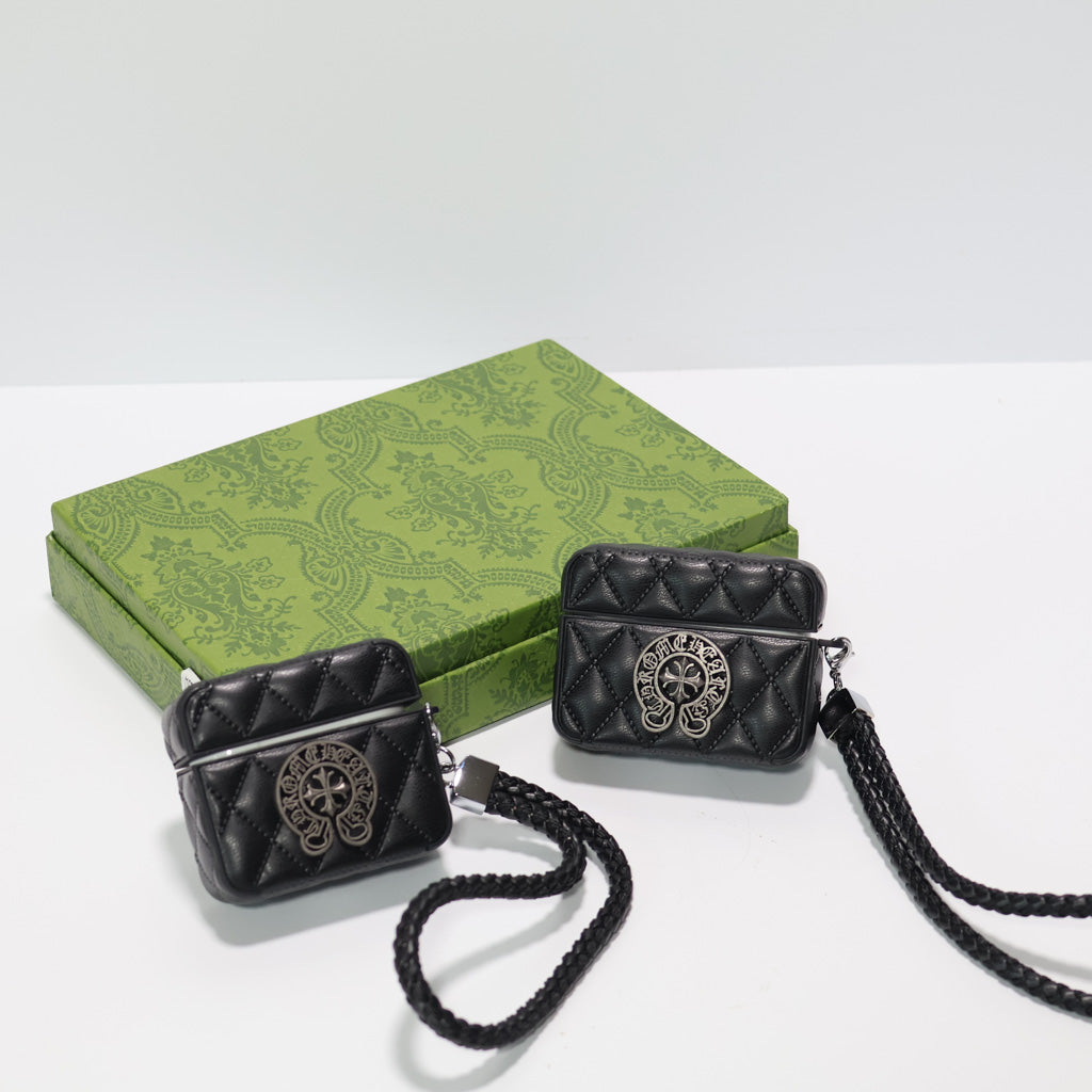 Chrome Hearts AirPods Case For 2 3 Pro 2 Gen for 2nd-generation