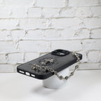 Chrome Hearts iPhone Case For 11 12 13 14 15 Pro Max Plus Series Chain Charm for 12-pro