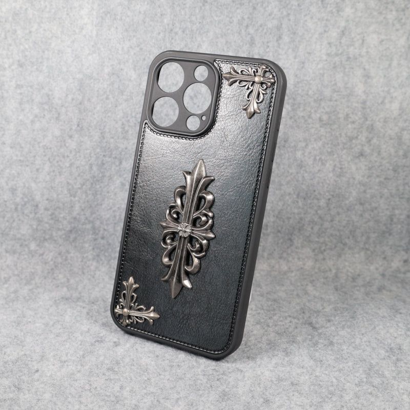 Chrome Hearts Phone Cases For 11 12 13 14 15 Pro Max Series iPhone Case for 11-pro