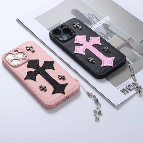 Chrome Hearts Cross Phone Case I Pro Max Plus for 11