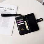 Coach Canvas Print Wallet Case iPhone 17/Pro/Pro Max/Air