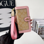 Coach Canvas Print Wallet Case iPhone 17/Pro/Pro Max/Air for 17-air
