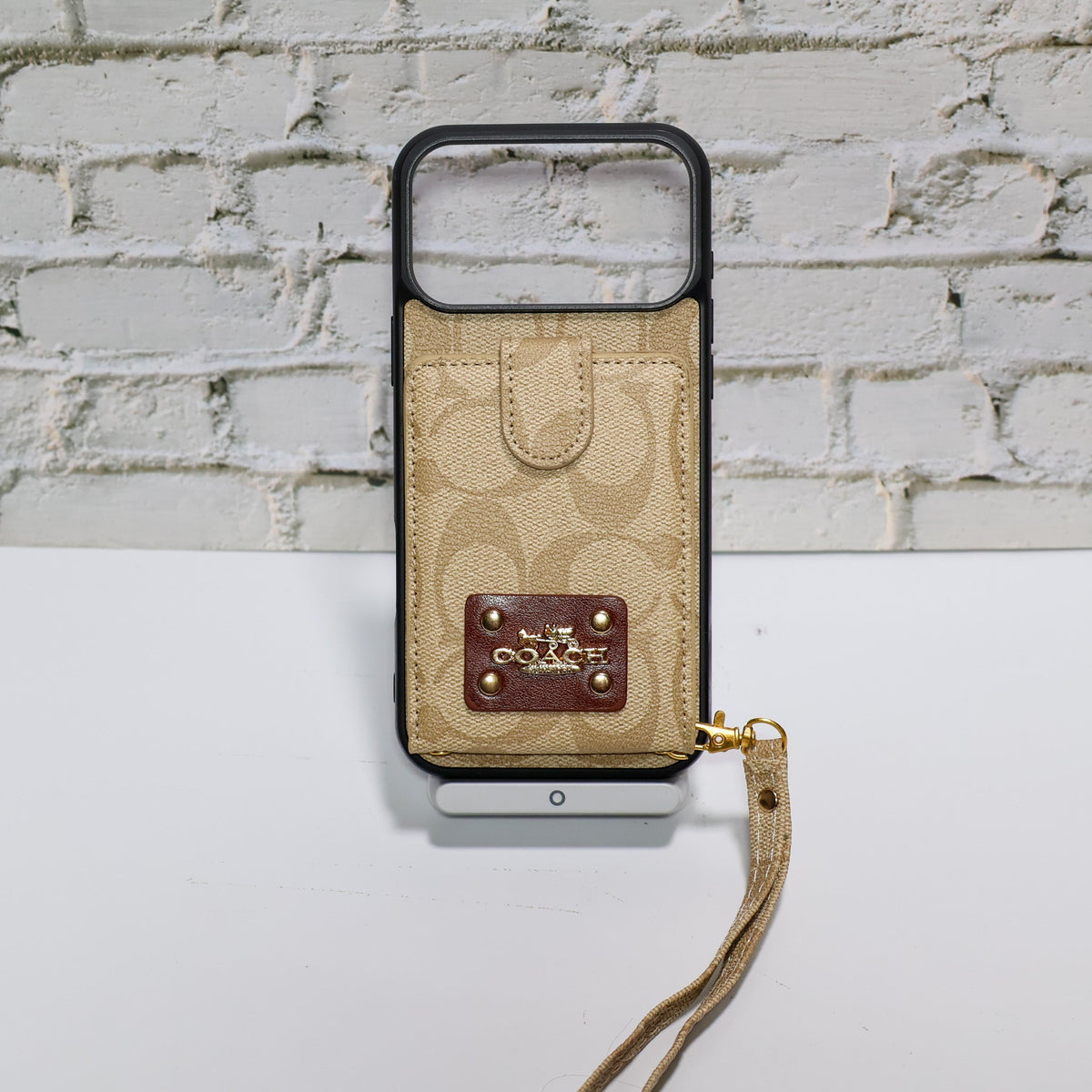 Coach Card Holder Case iPhone 12-17 / Pro / Pro Max / Plus for 12-pro-max