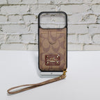 Coach Card Holder Case iPhone 12-17 / Pro / Pro Max / Plus for 12-pro