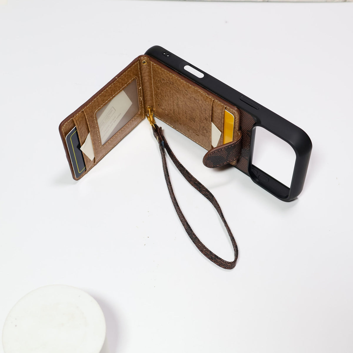Coach Card Holder Case iPhone 12-17 / Pro / Pro Max / Plus