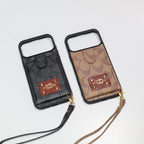 Coach Card Holder Case iPhone 12-17 / Pro / Pro Max / Plus