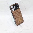 Coach Card Holder Phone Case For 12-17 / Pro / Pro Max for 12-pro