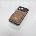 Coach Card Holder Phone Case For 12-17 / Pro / Pro Max for 12-pro-max