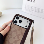Coach Holster Wallet Case For iPhone 12-17 / Pro / Pro Max / Plus / Air for 12-pro