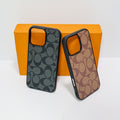 Phone Case Coach Style For iPhone 12 -16 Pro Max Plus