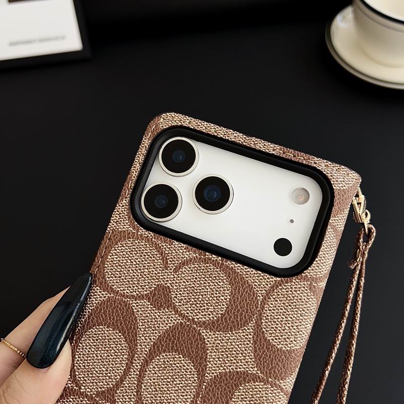 Coach Phone Case Wallet iPhone 17 Series for iphone-17-pro