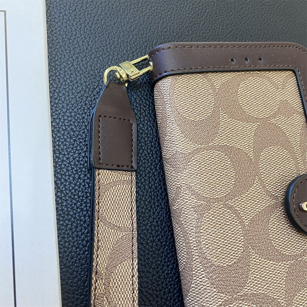Coach Wallet iPhone Case For 12-16 Pro Max Plus Series for 12-pro