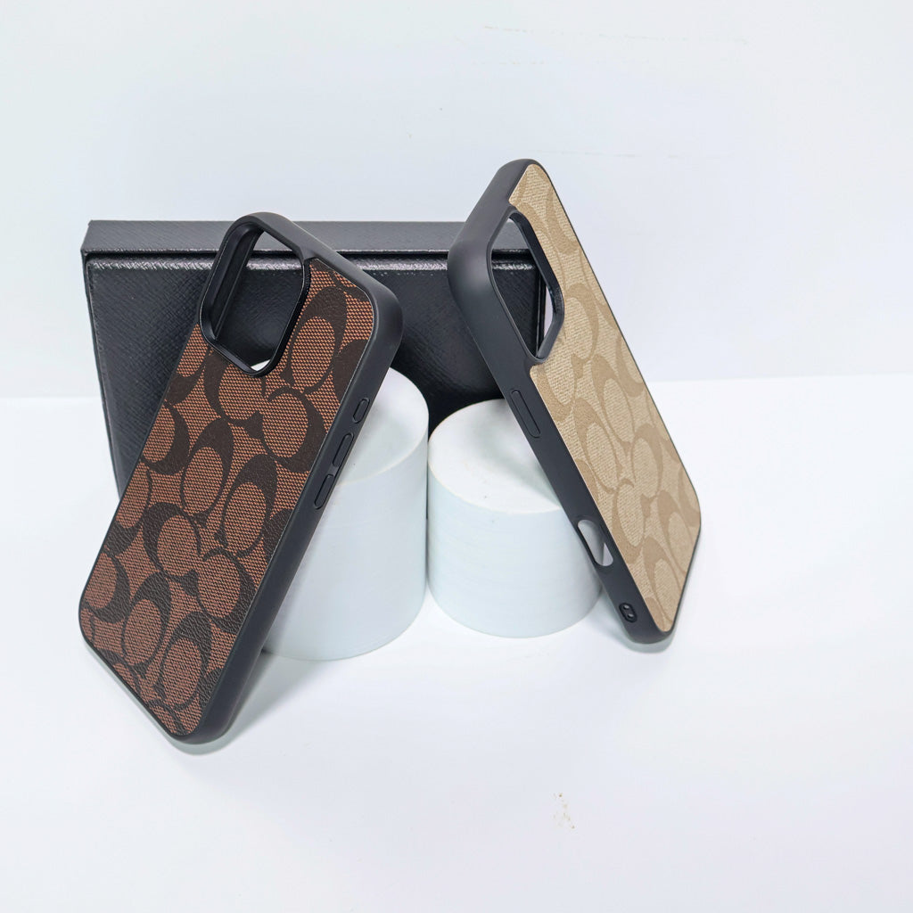 Phone Case Coach Style For iPhone 12 -16 Pro Max Plus