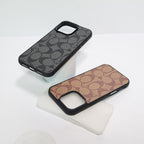 Phone Case Coach Style For iPhone 12 -16 Pro Max Plus