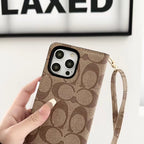 Designer Coach Phone Case Wallet Kickstand Style For I Pro Max Plus for 12