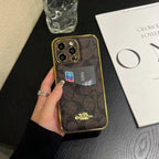 Coach Luxury Phone Case Card Holder I Pro Max Plus for 12-pro-max