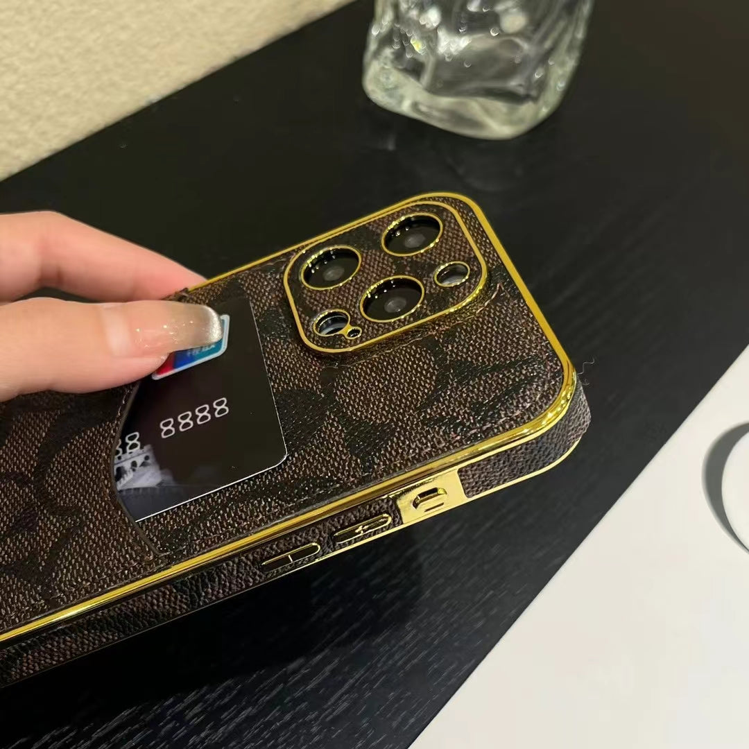 Coach Luxury Phone Case Card Holder I Pro Max Plus for 13